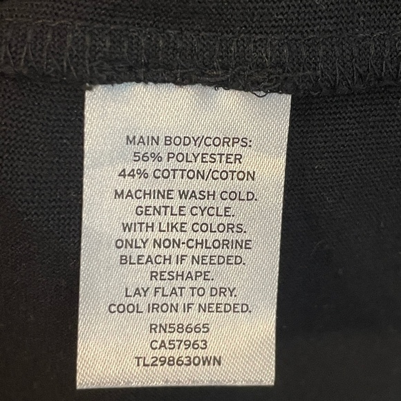 EUC Leith Ruched Sheath Sleeveless Black Dress Size 4X - Picture 5 of 6